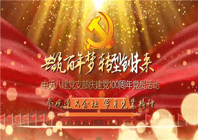 胜天八建党支部庆党建100周年党员活动