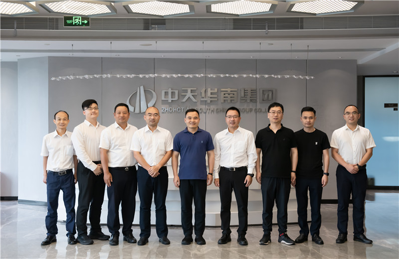 2023年6月27日下午，东阳市委副书记、市长黄胜可一行六人到胜天华南集团考察交流。