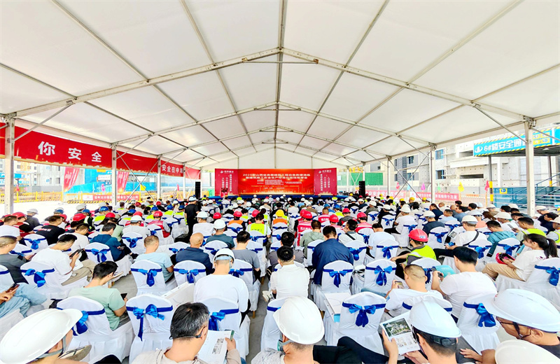 2025年6月27日，胜天北京集团先后承接了2025年山西省房屋建筑工程应急救援演练暨建筑施工安全质量标准化现场观摩会、中海地产中原公司2025年“安全生产月”总结会暨施工现场观摩会。